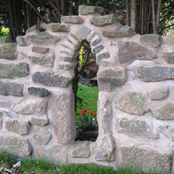 garden wall builder cheshire